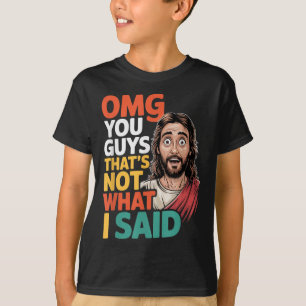 Camiseta Jesus Isso Não É O Que Disse Deus Religioso Cristã
