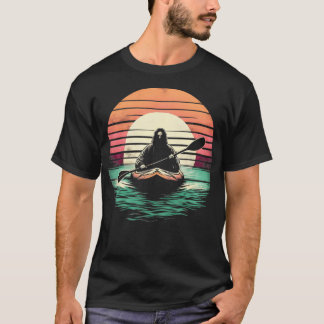 Camiseta Jesus Kayaking Funny Cristão Religioso Kayak Lov
