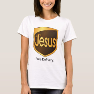 Camiseta Jesus livra a entrega