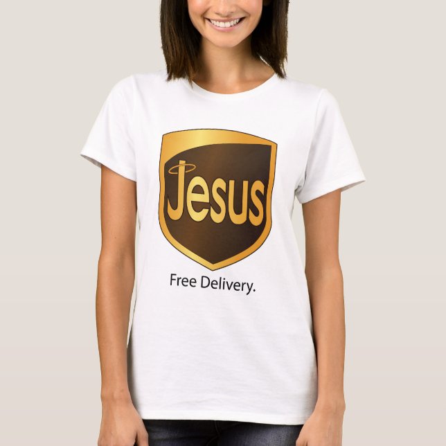 Camiseta Jesus livra a entrega (Frente)