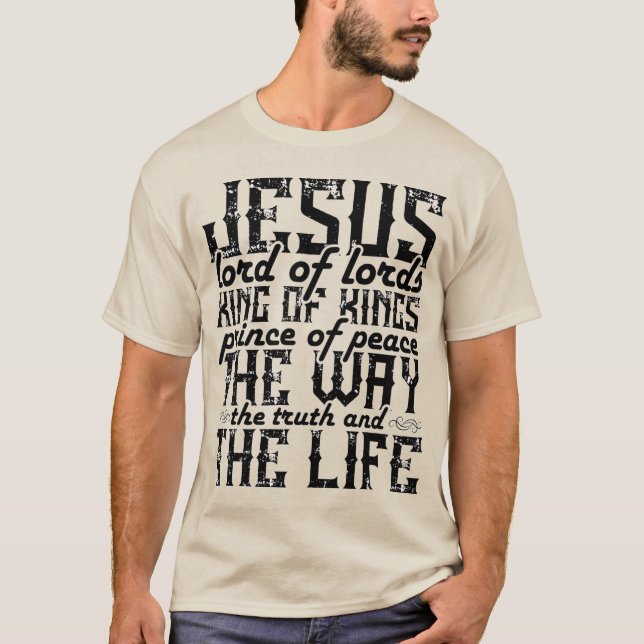 Camiseta Jesus LORD dos Lordes (Frente)