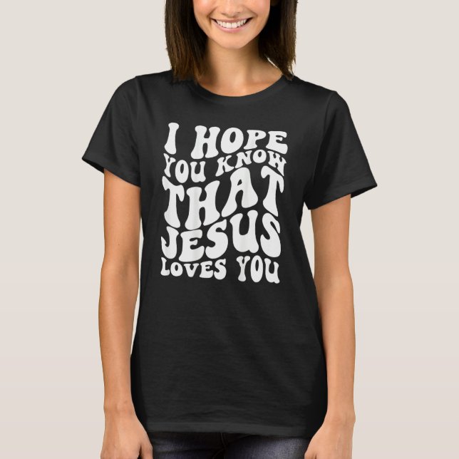 Camiseta Jesus Loves You, Jesus Apparel, Love Like Jesus, (Frente)