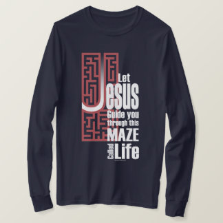 Camiseta Jesus Maze Basic Long Sleeve T-Shirt