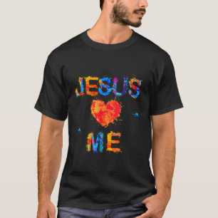 CAMISETA JESUS ME AMA COM UMA MENSAGEM FORTE