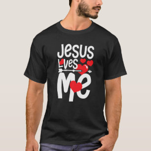Camiseta Jesus me ama, coração cristão, acredite no Premium