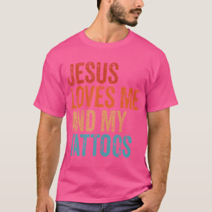 Camiseta Jesus Me Ama E Minha Tatuagem Tatotósta Tattoo Lov