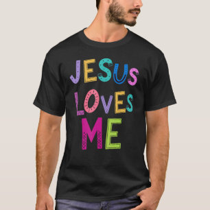 Camiseta Jesus Me Ama Igreja Católica Religiosa Cristã