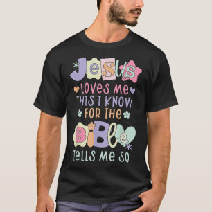 Camiseta Jesus Me Ama Isso Eu Sei Que Mulheres Eu Amo Chris