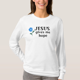Camiseta Jesus me dá esperança
