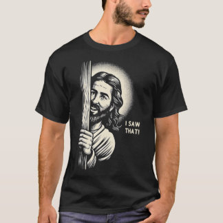 Camiseta Jesus Meme Eu Vi Isso 1