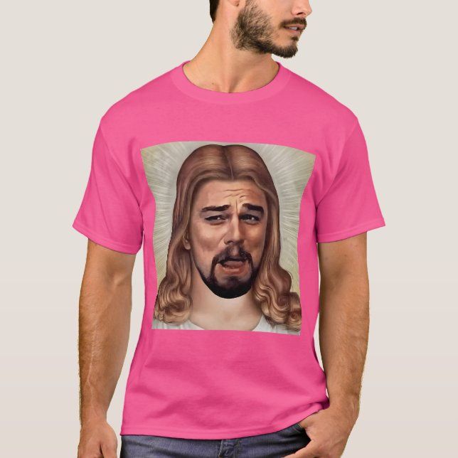 Camiseta Jesus Meme Eu Vi Que (Frente)