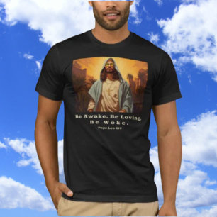 Camiseta Jesus Moderno - * Acorde. Seja Amante. Seja Woke.*
