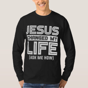 Camiseta Jesus Muda Meu Cristo de Jesus
