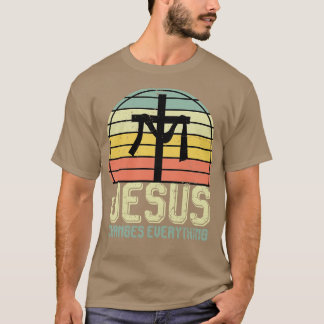 Camiseta Jesus Muda Tudo o que Jesus Cristo