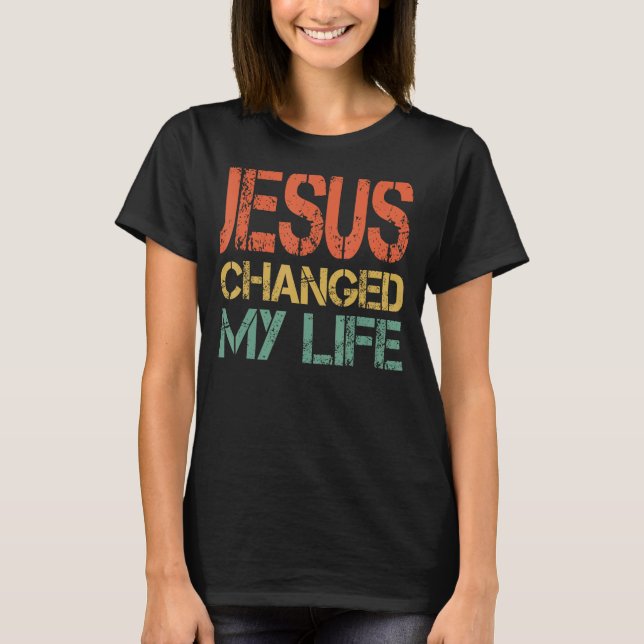 Camiseta Jesus Mudou A Minha Vida Perguntou-Me Como Devotea (Frente)