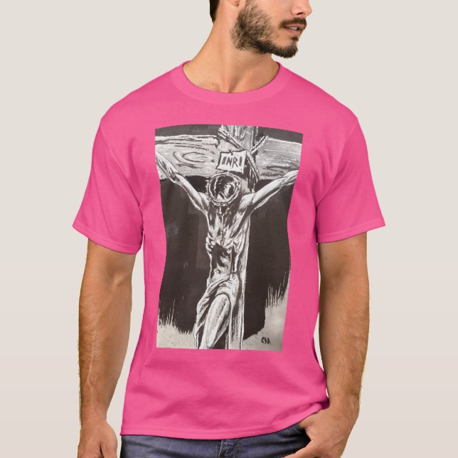 Camiseta Jesus Na Cruz (Frente)