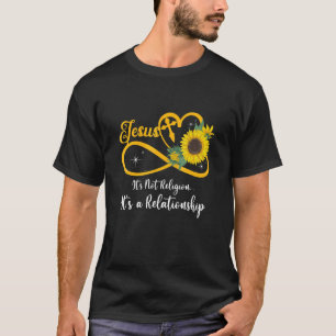 Camiseta Jesus Não é uma Religião É um Relacionamento Sunf