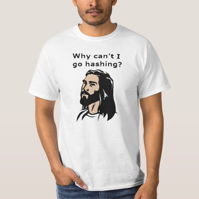 Camiseta Jesus não pode ir picar (Frente)