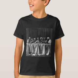 Camiseta Jesus Negro, Último Sacramento, Jesus 6