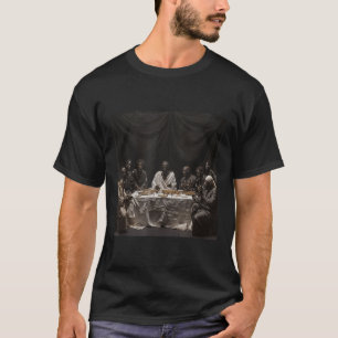 Camiseta Jesus Negro, Último Sacramento, Jesus 8