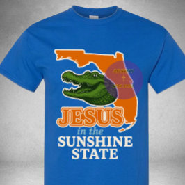 Camiseta Jesus no Estado Ensolarado - Cristão