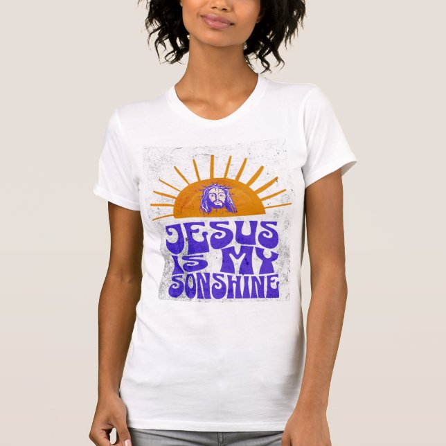 Camiseta Jesus no Meu Brilho Sol  (Frente)