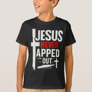 Camiseta Jesus Nunca Desistiu Luta Cristã Lutador de Wrestl