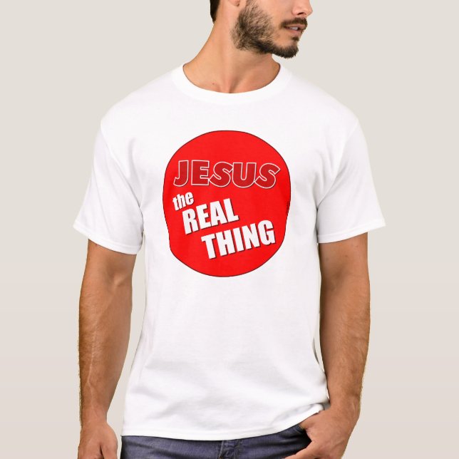 Camiseta Jesus: O autêntico (Frente)