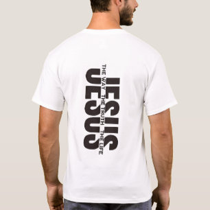 Camiseta Jesus O Caminho A Verdade A Vida