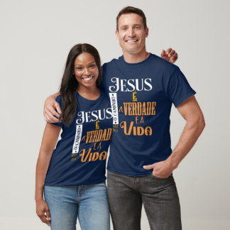 Camiseta Jesus o caminho verdade joão 14 6 cr