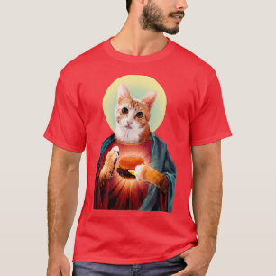 Camiseta Jesus O Gato