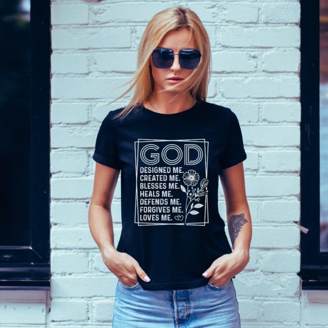 Camiseta Jesus, o jeito que a verdade critica Deus citando (Criador carregado)