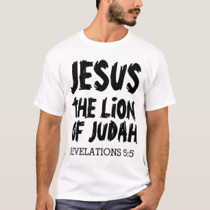 Camiseta JESUS o leão de Judah, t-shirt