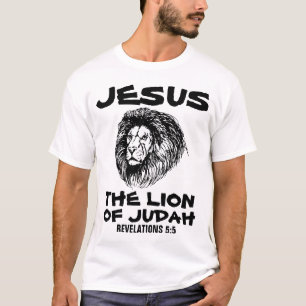 Camiseta JESUS O LEÃO de t-shirt de JUDAH