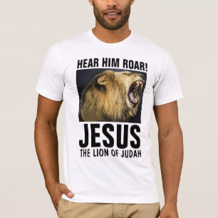 CAMISETA JESUS O LEÃO RUJIR DE JUDAH, T-SHIRT