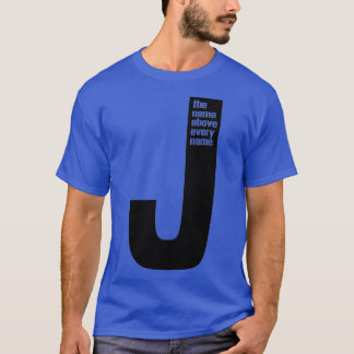 Camiseta Jesus O nome acima de cada nome