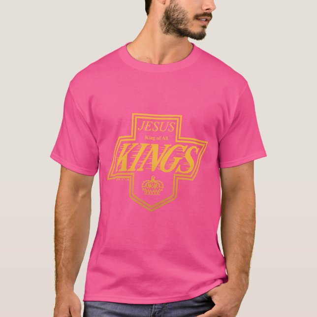 Camiseta Jesus O Rei (Frente)