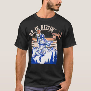Camiseta Jesus, o último Deadlifador Engraçado Levante Cris