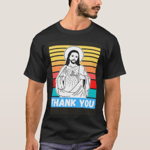 Camiseta Jesus Obrigado A bíblia Cristã espiritual cristo c