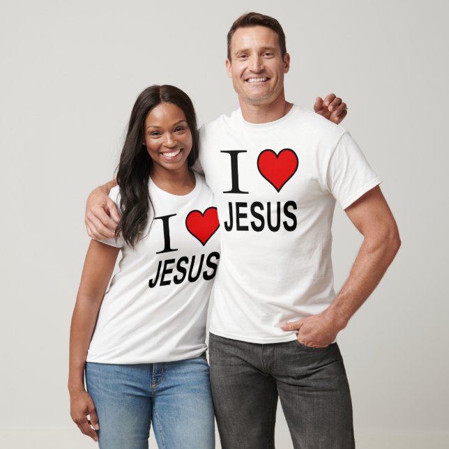 Camiseta Jesus Oferece Que Amo Jesus Tanque de Logotipo (Unissex)