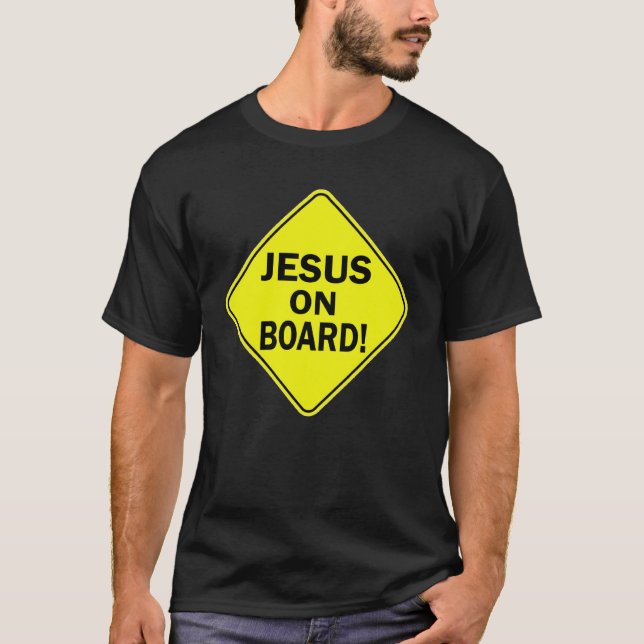 Camiseta Jesus On Board (Frente)