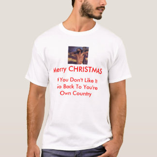 Camiseta jesus_on_cross_crucifixion-full, feliz CHRISTMA…