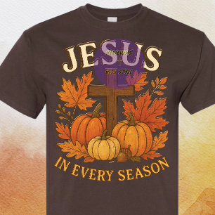 Camiseta Jesus - Outono - Cristão
