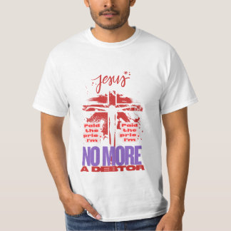Camiseta Jesus pagou o preço