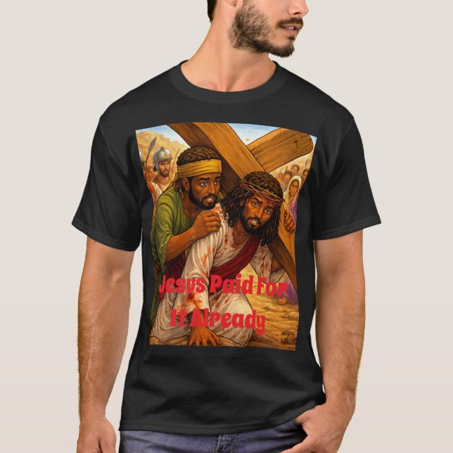 Camiseta Jesus Paid (Frente)