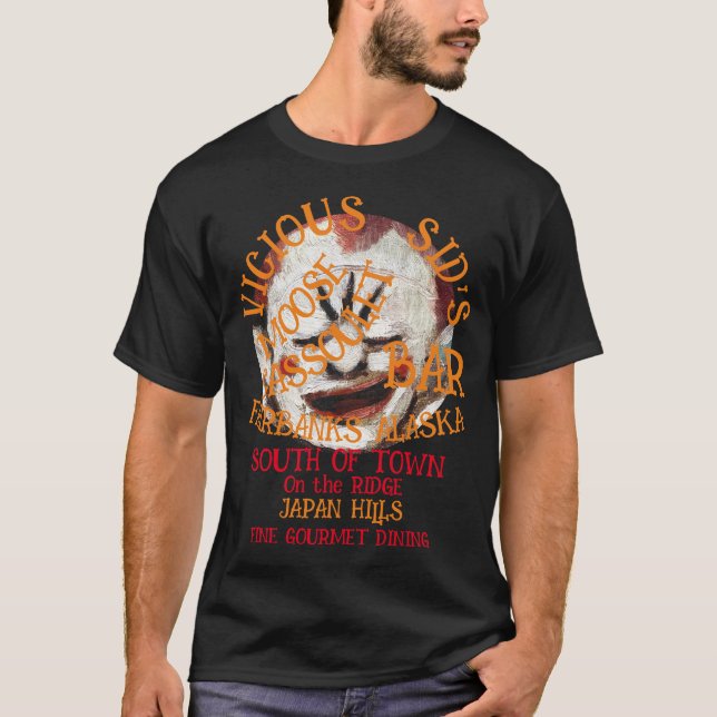 CAMISETA JESUS PATE MESSIAH CASSOULET BAR PARIS FRANCE SID (Frente)