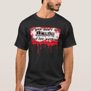 Camiseta Jesus Pecado #5 verdadeiro Metalhead Heresia Moshp