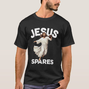 Camiseta Jesus Pede Boliche de Gutter Cristo Cristão Engraç