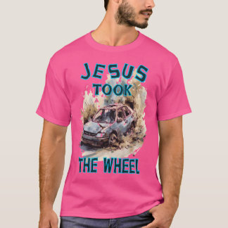 Camiseta Jesus Pegou A Roda