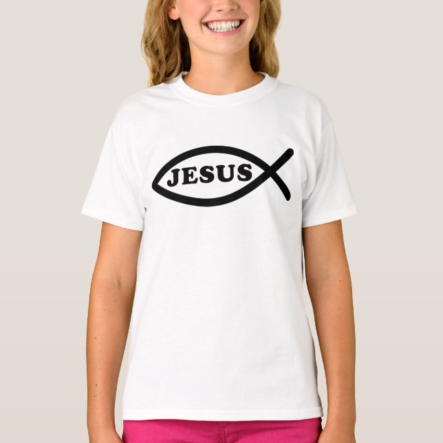 Camiseta Jesus Peixe 2 (Frente)